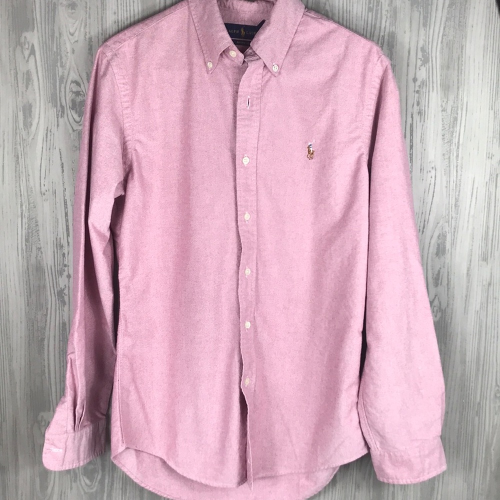 Ralph Lauren S custom fit style dress shirt NWOT
